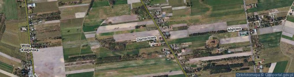 Zdjęcie satelitarne Diamentowa ul.